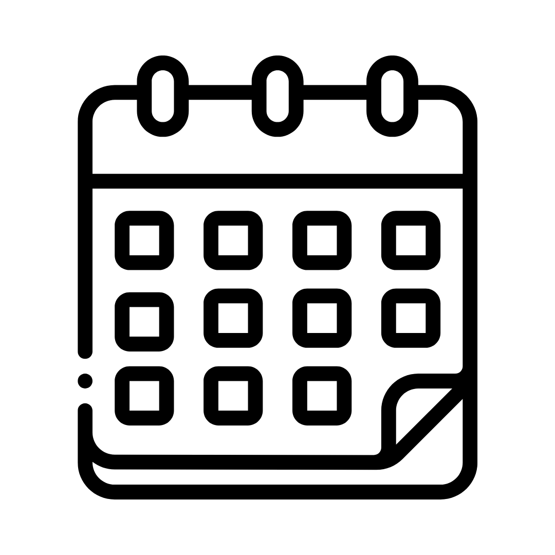 Icon of a calendar.
