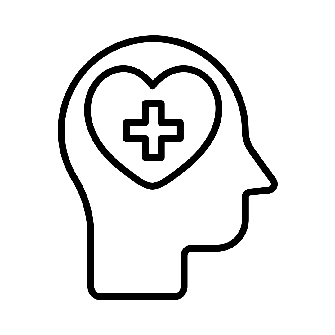 An icon depicting mental health.